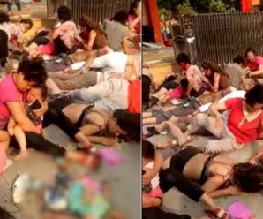 สุดโหด! บึ้มสนั่นหน้าโรงเรียนอนุบาลในจีน เจ็บตายเกลื่อน (ชมคลิป)