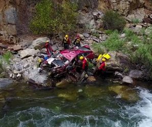 เผยครั้งแรก คลิปนาทีกู้ร่างนักศึกษารถตกเหว จบภารกิจพาน้องกลับบ้าน…