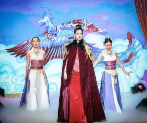 ญาญ่า อุรัสยา สวยสง่าในลุคนางพญาหงส์ อวดความงามรับตรุษจีน