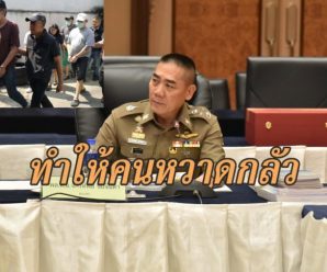ผบ.ตร. ย้ำชัด 6 ผู้ต้องหาจัดปาร์ตี้บางบัวทองเข้าข่ายพฤติกรรมทำให้คนหวาดกลัว