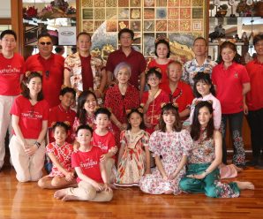 ดร.อมร-พวงเพชร ครอบครัวอภิธนาคุณ ทำพิธีไหว้บรรพบุรุษ เนื่องในวันตรุษจีน​ 2565