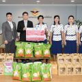 พล​ อภิธนาคุณ​ มอบข้าวสาร 100 ถุง สนับสนุนกิจกรรมงานกาชาดปี 2566 กองบัญชาการกองทัพไทย​