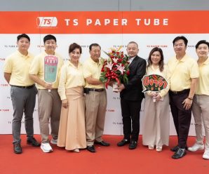 “ครองพล อภิธนาคุณ” ร่วมแสดงความยินดี”ธีรศักดิ์-สุนันทา” เปิดสำนักงาน TS PAPER TUBE