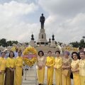 ดร.วีณา​ เชิดบุญชาติ​-พวงเพชร​ อภิธนาคุณ ร่วมวางพวงมาลาเนื่องในวัน”นวมินทรมหาราช” พ.ศ.2568