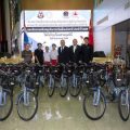 สมาคมชาวไทยเชื้อสายจีน ,สมาพันธ์รวมใจชาวจีนทั่วโลกฯมอบจักรยานให้รร.สวนลุมพินี ร่วมงานวันเด็กเเห่งชาติ