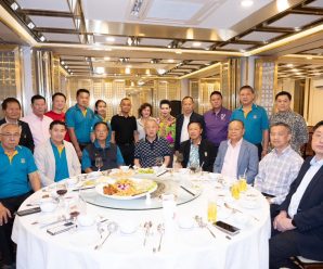 เลี้ยงสังสรรค์ชมรมนักธุรกิจโชคดี ร่วมยินดีพล.ต.ต.จรูญเกียรติ ปานเเก้ว บุคคลที่สุดเเห่งปี​ไทยรัฐอะวอร์ด